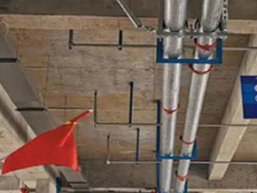 沁水管廊支架的安装方法